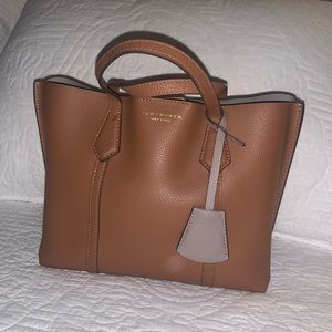 SMALL PERRY TRIPLE-COMPARTMENT TOTE BAG